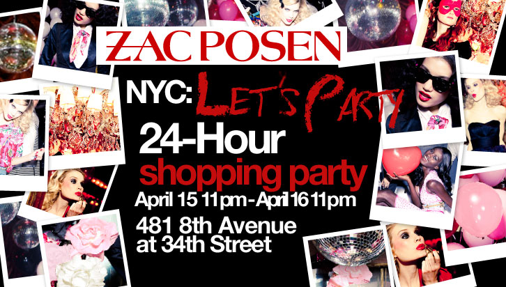 Zac Posen for Target 24-Hour Shopping Party NYC | Living Free NYC