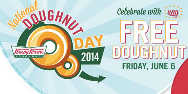 Celebrate #NationalDoughnutDay with Krispy Kreme