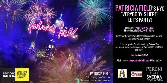 Patricia Field’s NYC Everybody’s Here! Let’s Party!
