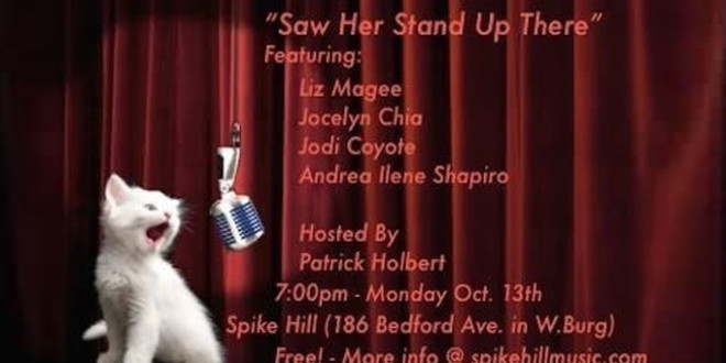 SAW HER STAND-UP THERE: All Female Stand-Up at Spike Hill
