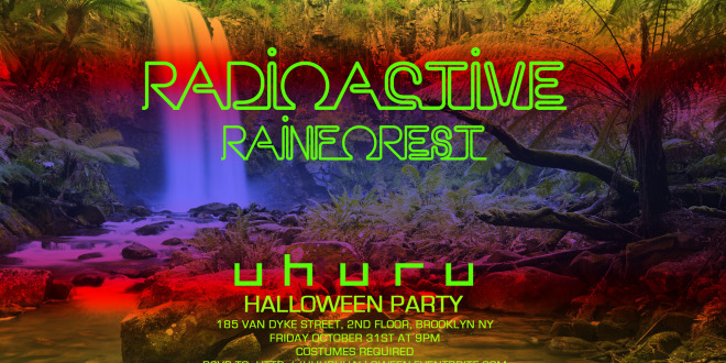 Radioactive Rainforest Halloween Party