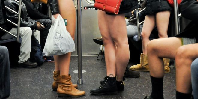The No Pants Subway Ride 2015